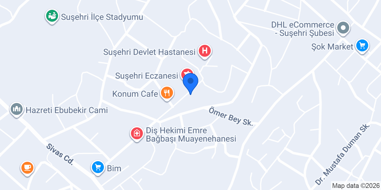 Diş Hekimi Ahmet Turan Ataş konumu