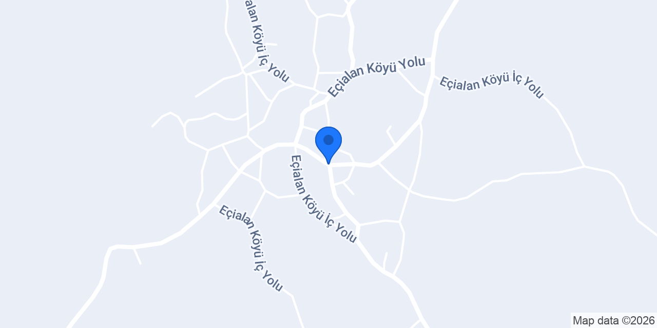 Eçialan İlköğretim Okulu konumu