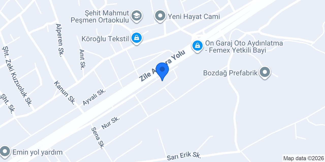Avkan Galeri konumu