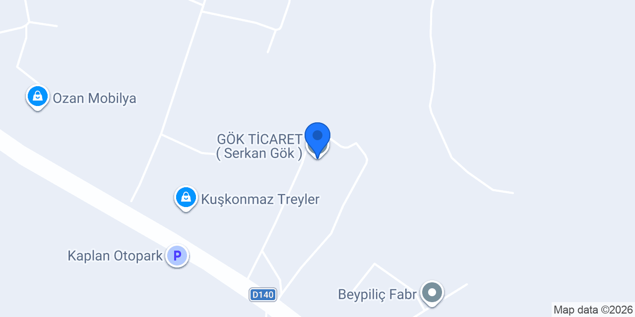 GÖK TİCARET ( Serkan Gök ) konumu