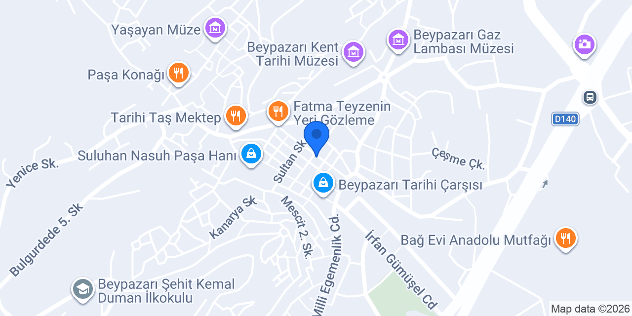 Tulumoğlu Elektrik konumu