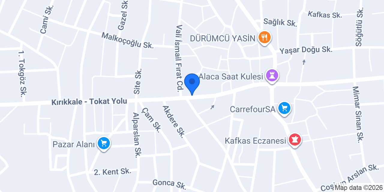 Şıhlar Ticaret konumu