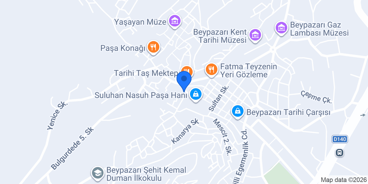Zerde Konak konumu