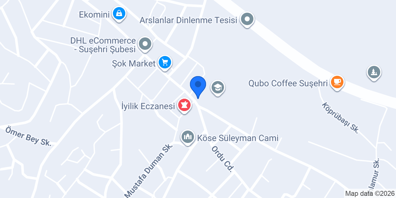 KERİMOĞLU OTOMOTİV konumu