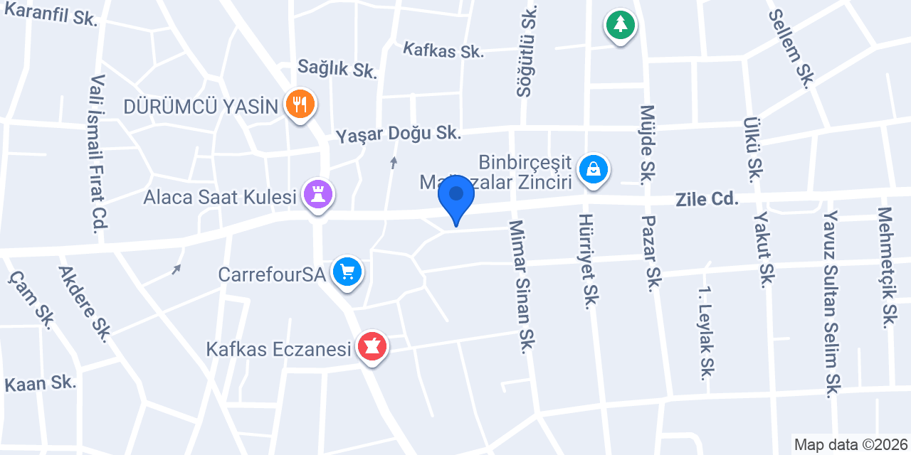 Güneş Gıda konumu