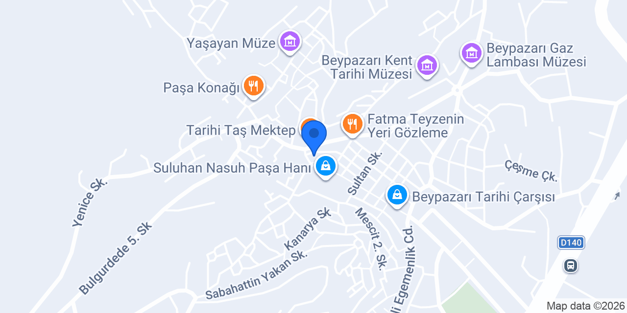 Tarihi Taş Konak konumu
