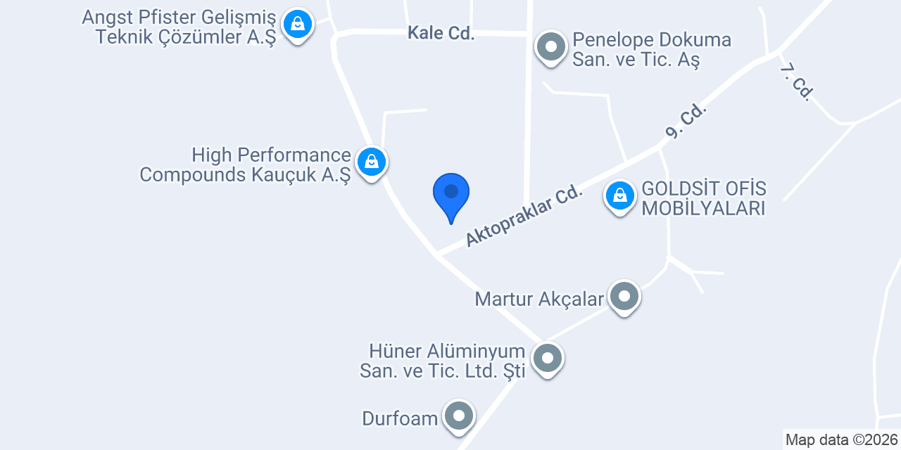 Çevre Prefabrik konumu