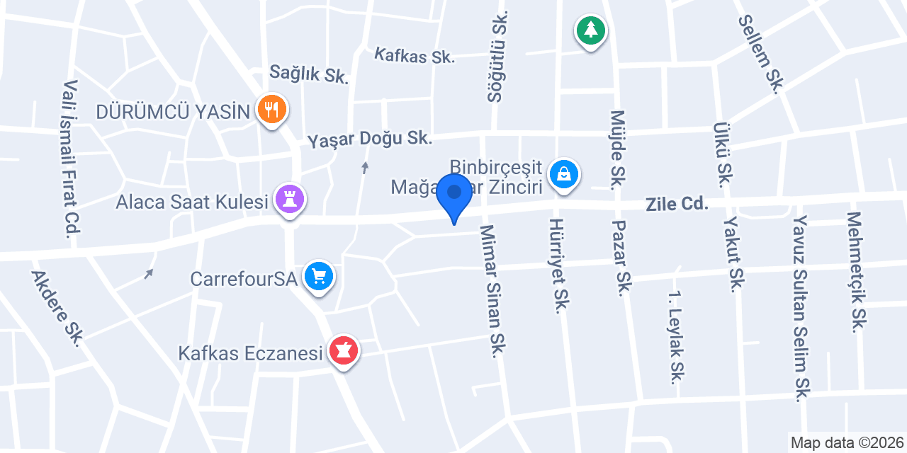 Aygaz Tüp Bayisi konumu