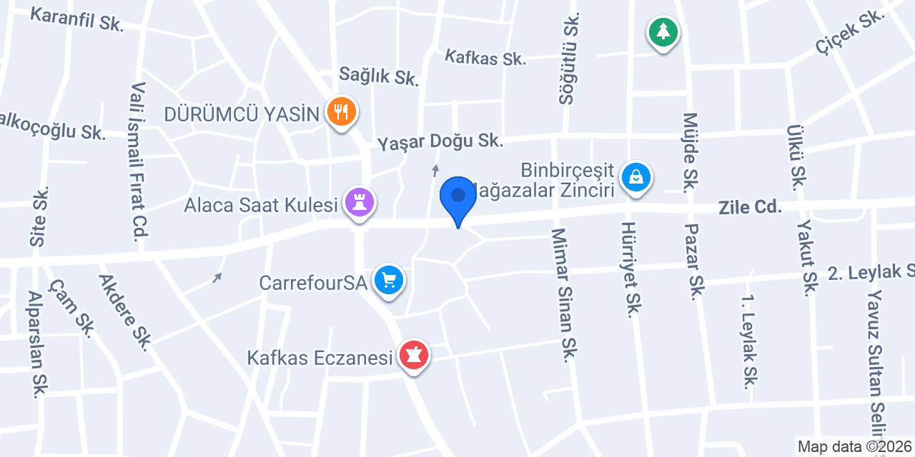 ÇETINKAYA KASABI konumu