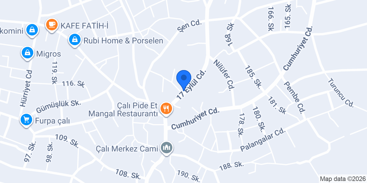 DAMLA ELEKTRONİK konumu