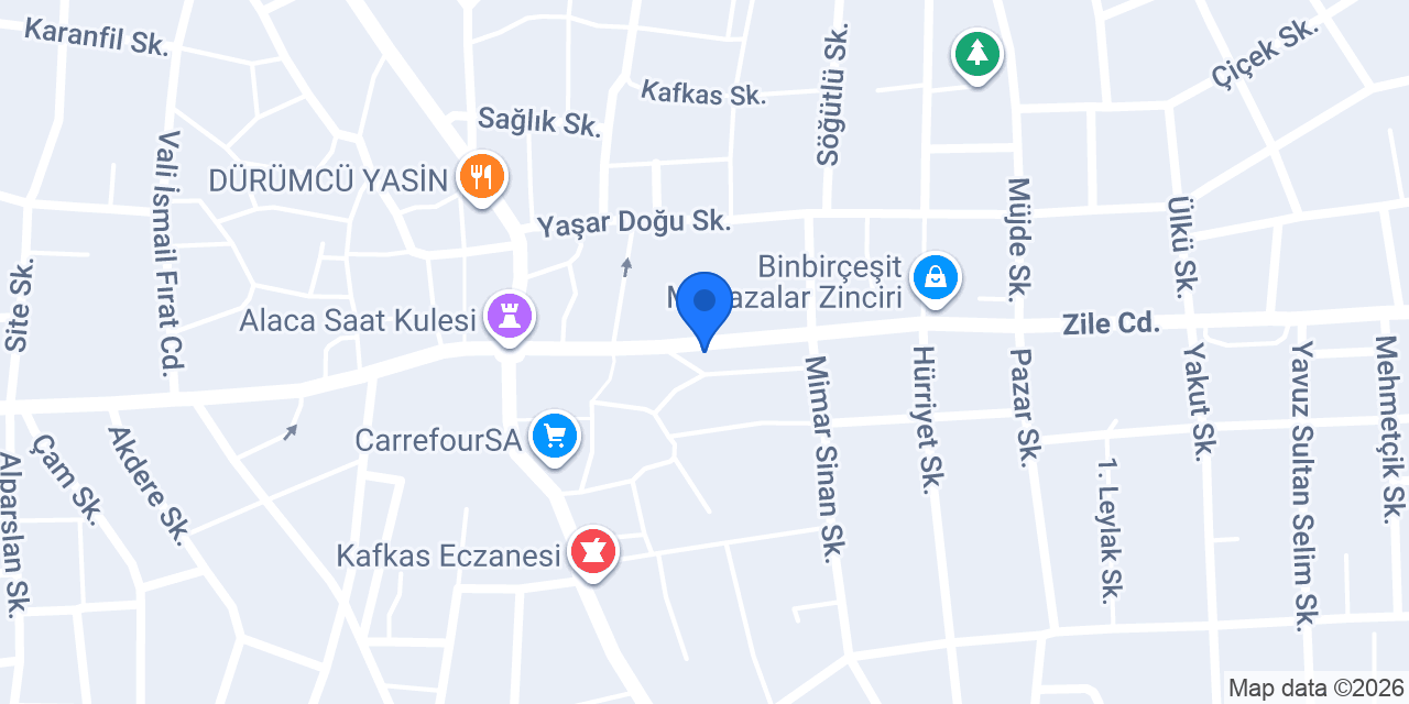 ŞAHİN TAKSİ konumu