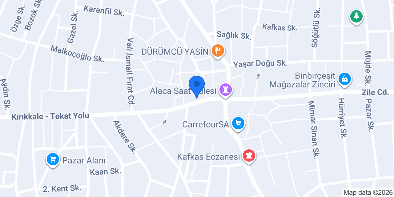 ÇİĞKÖFTECİ ÖMER USTA ALACA konumu