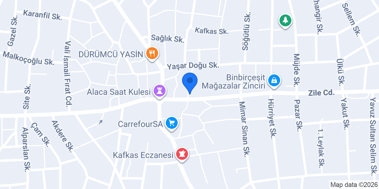 Av. Yaprak Erdoğan konumu