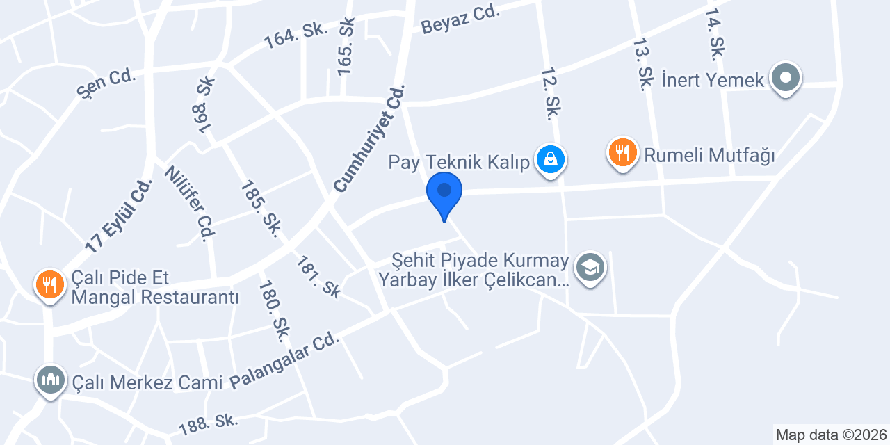 Çalı Gökkusagi Evleri konumu
