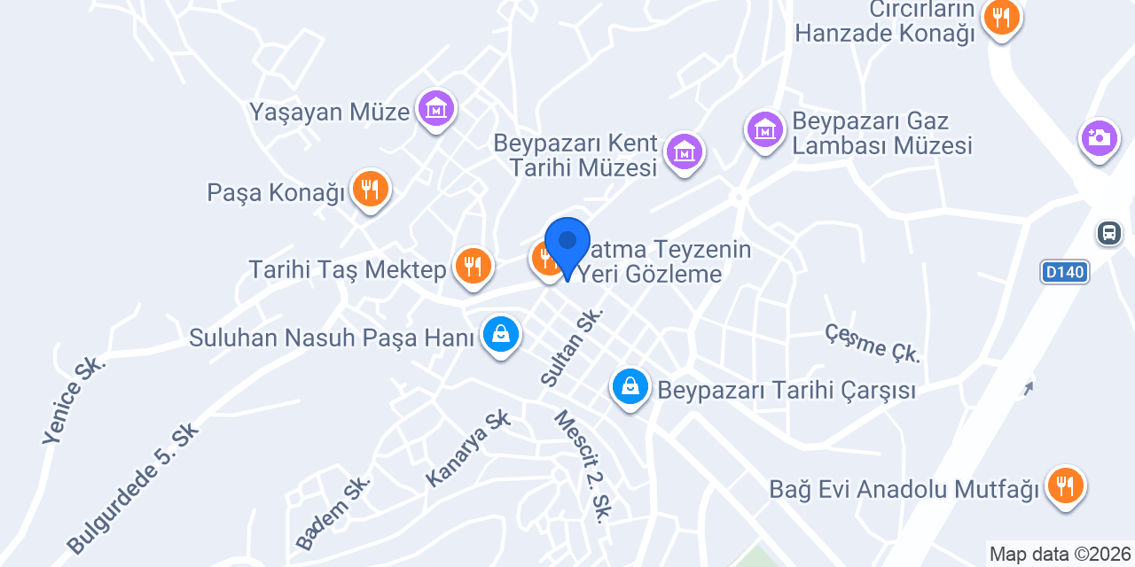 Bi' Mola "Lezzet Köşesi" konumu