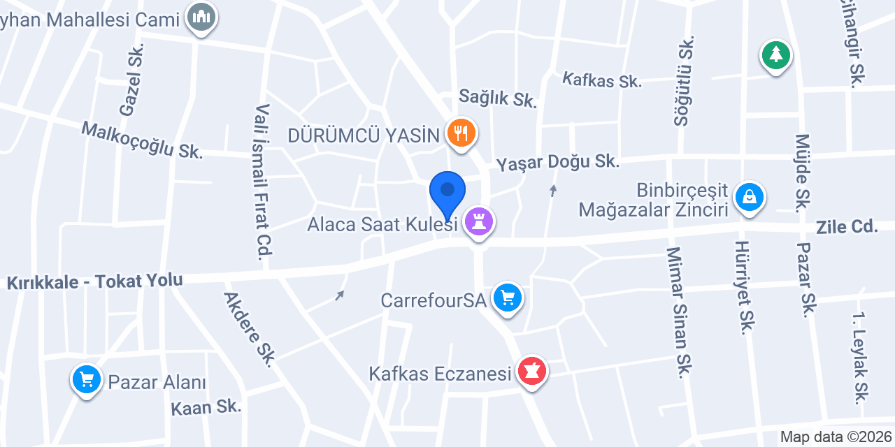 ŞİRİN KUYUMCU konumu