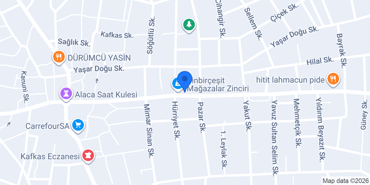 enes av malzemeleri konumu