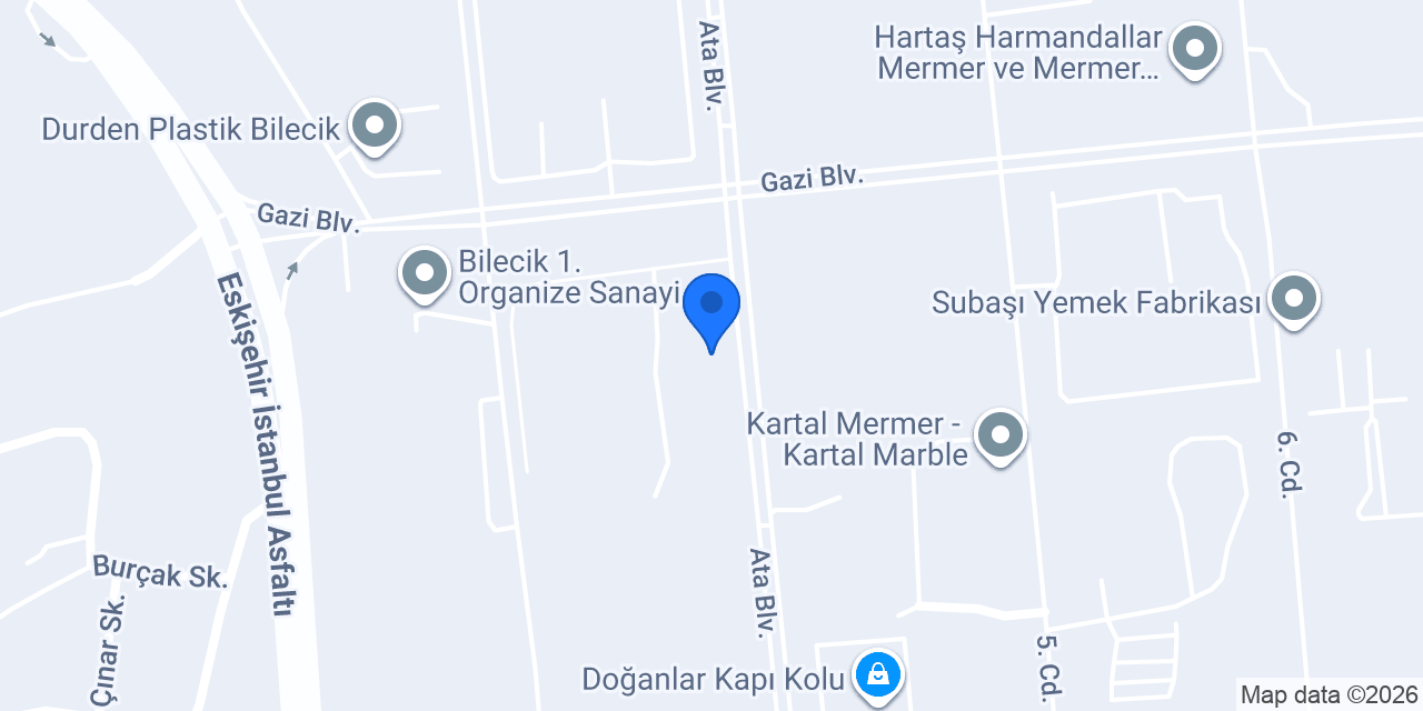 Ovakent Lastik konumu