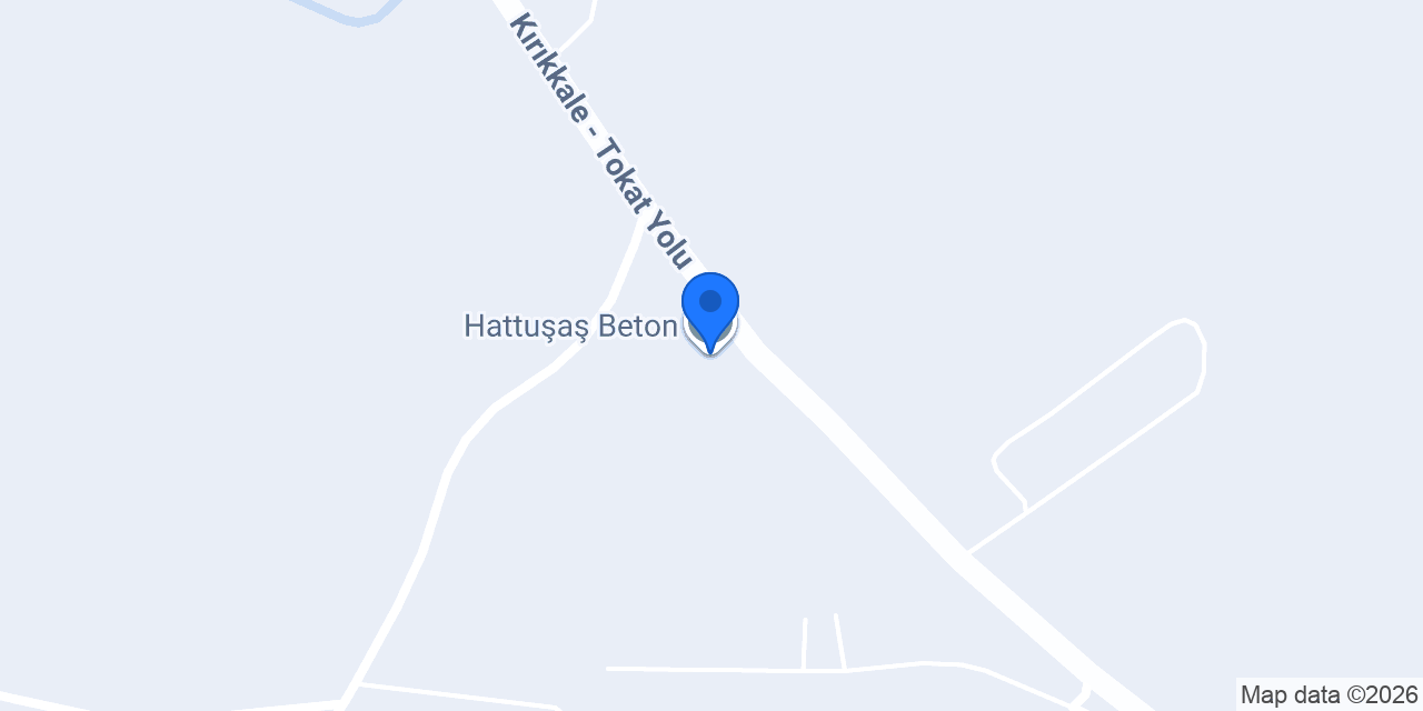 Hattuşaş Beton konumu