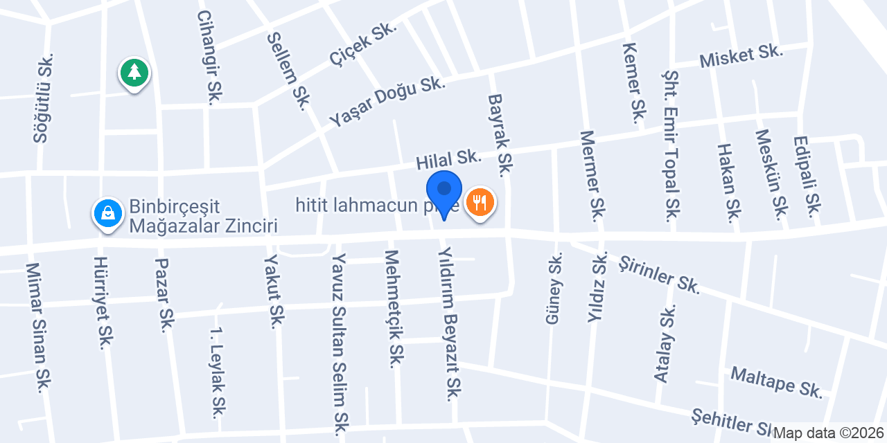 TUNÇ BİRLİK LTD. ŞTİ. konumu