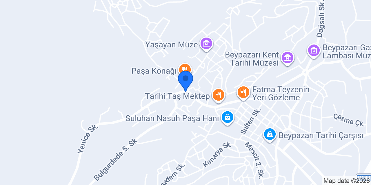 Türk Hamam Müzesi konumu