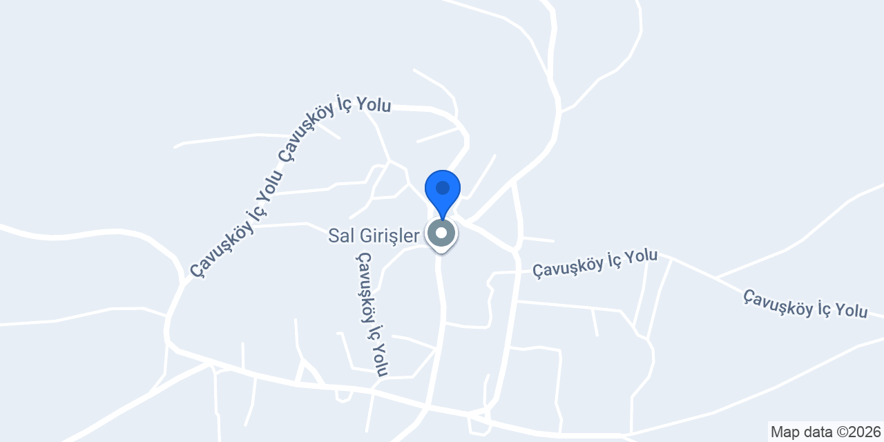 Çavuş İlköğretim Okulu konumu