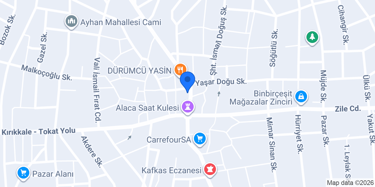 Diş hekimi Musa SAĞLAM konumu