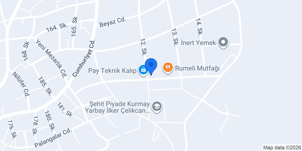 Merter Gıda Sanayi Limited Şirketi konumu