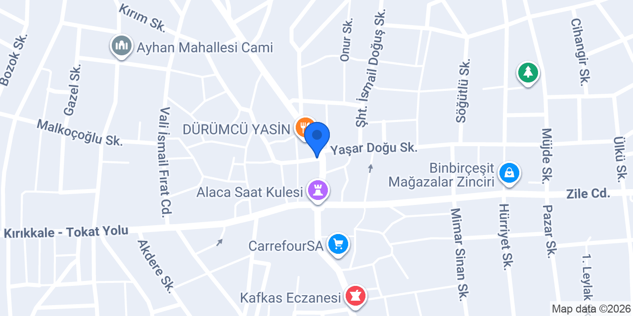 Osmanlı Kebap Döner konumu