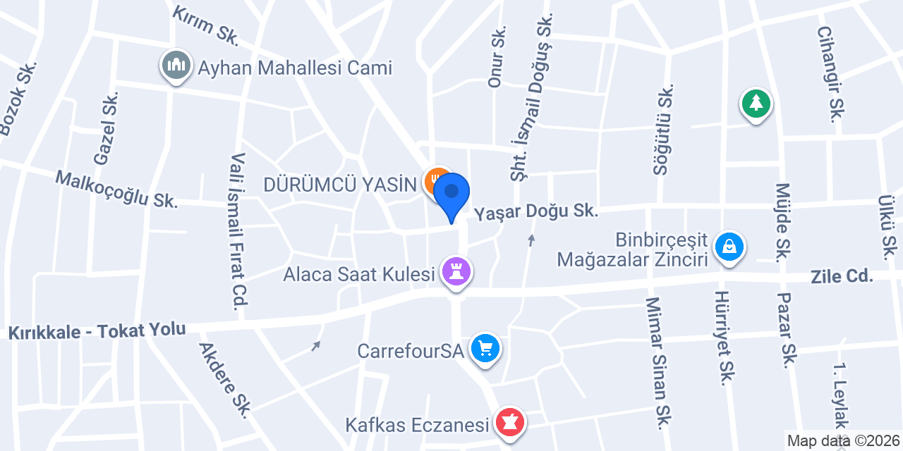 ŞİRİN ÇİÇEKÇİLİK konumu