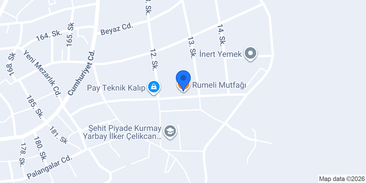 Rumeli Mutfağı konumu