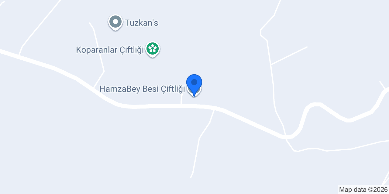 HamzaBey Besi Çiftliği konumu