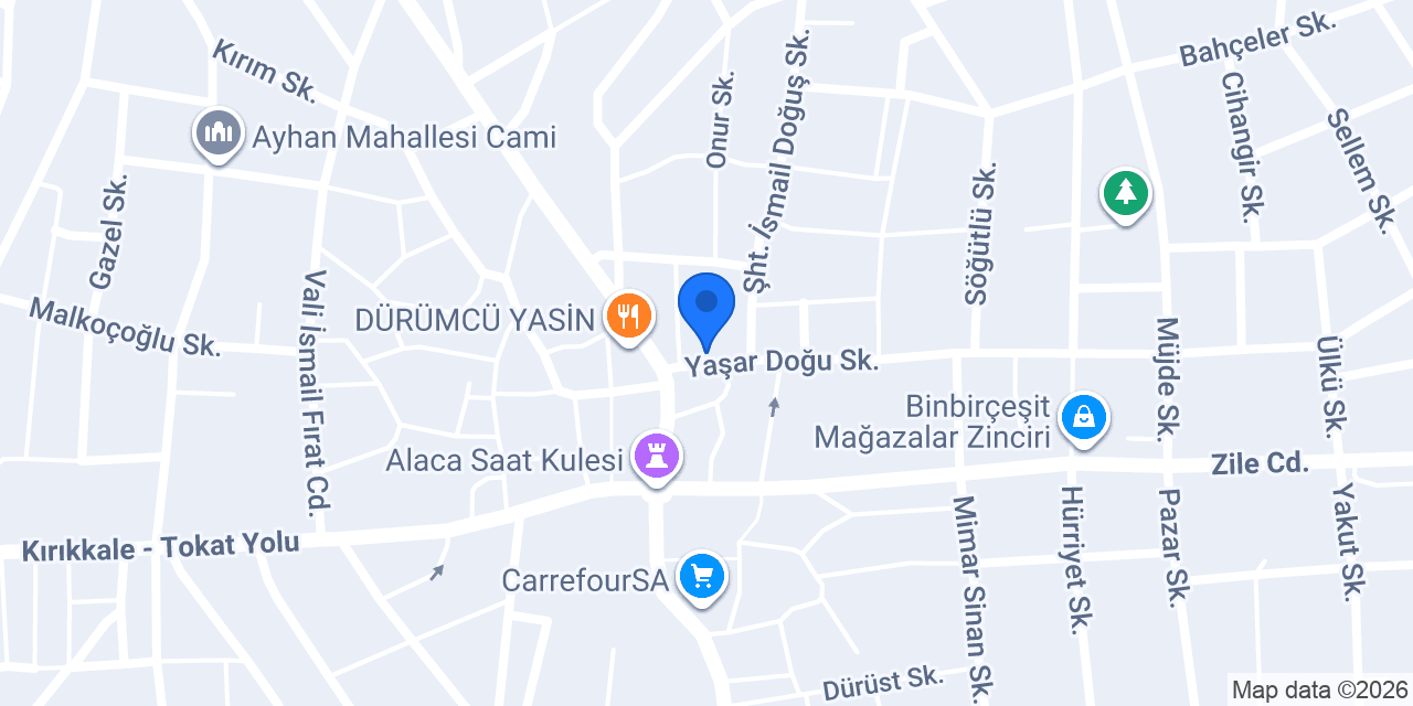KARACA ELEKTRİK AYDINLATMA konumu