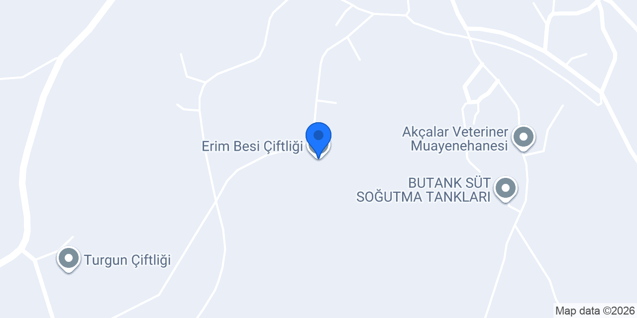 Erim Besi Çiftliği konumu