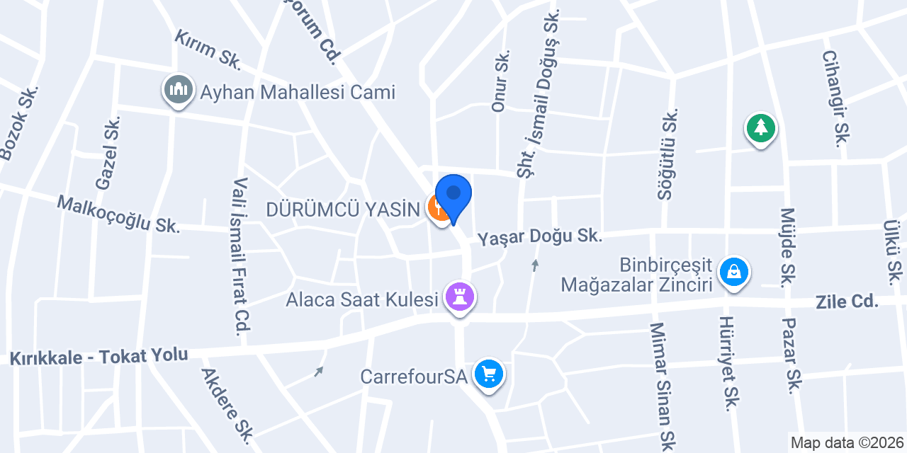 Bizim Berber Ali Önder konumu