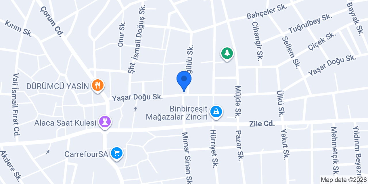 Hali Dunyasi Alaca konumu