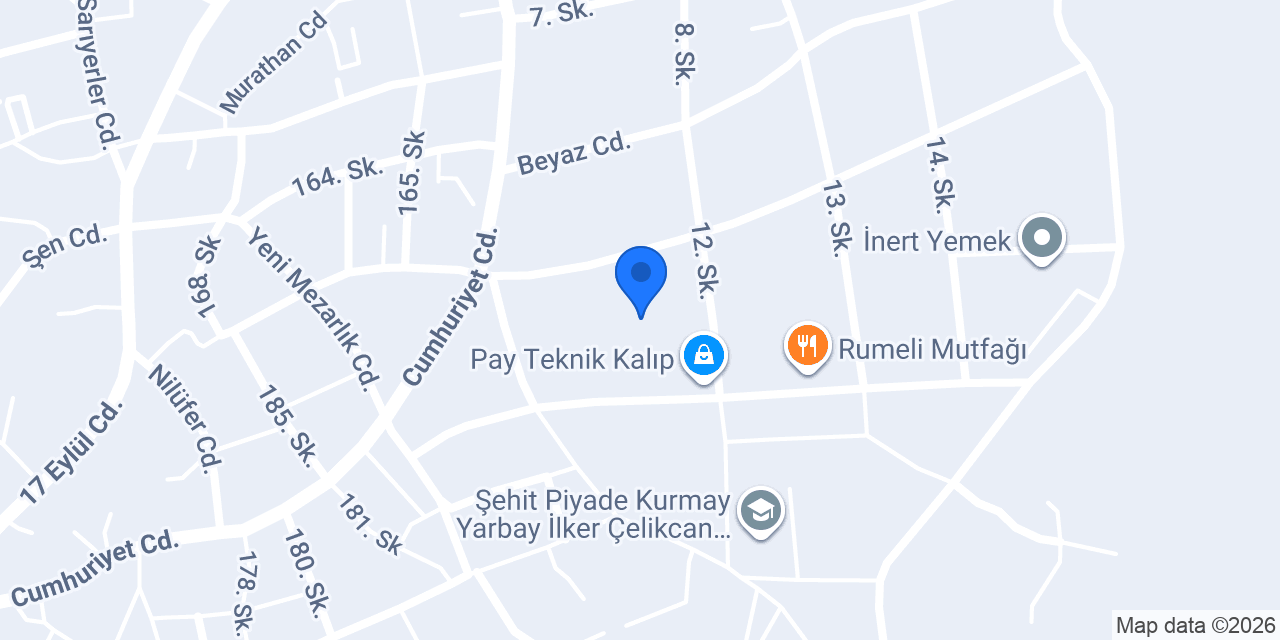 Aysa Group Makine San.ve Tic. A.Ş. konumu