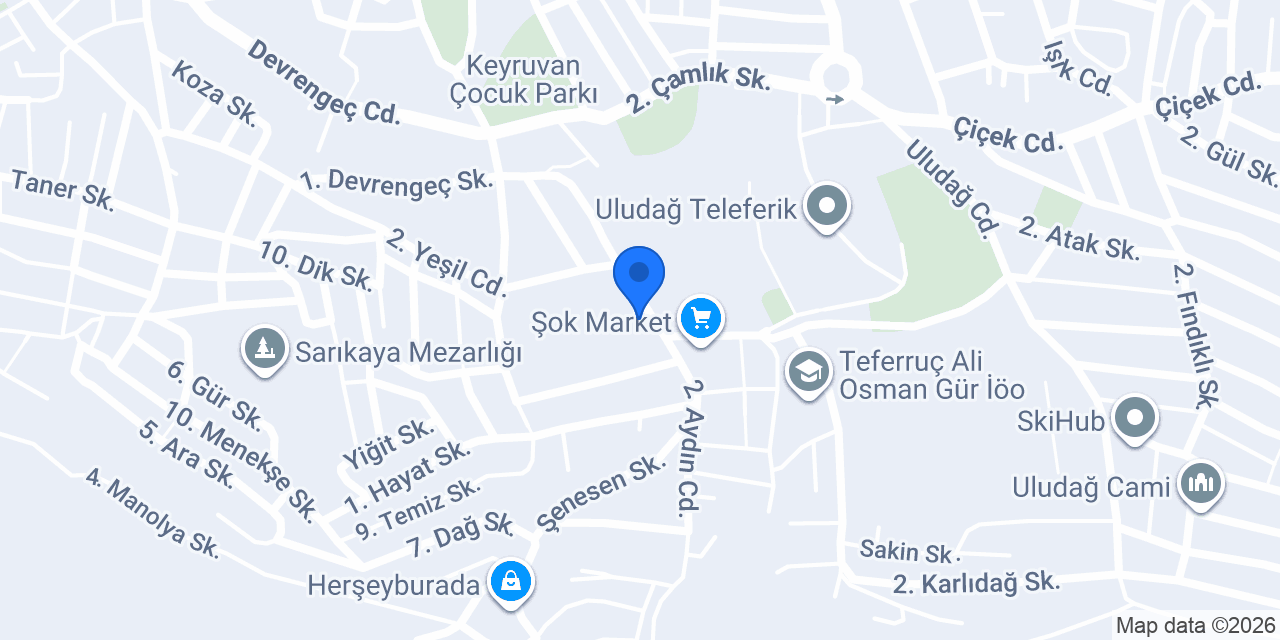 Teferrüç Mahallesi Muhtarlığı konumu