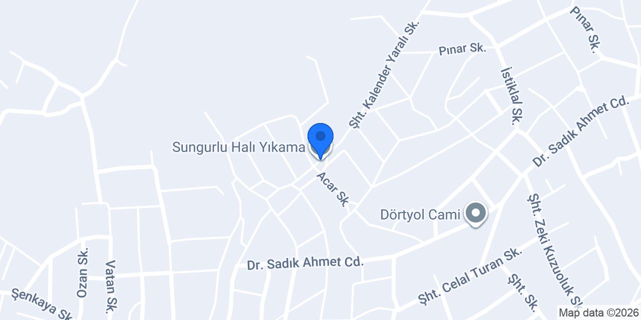 Sungurlu Halı Yıkama konumu
