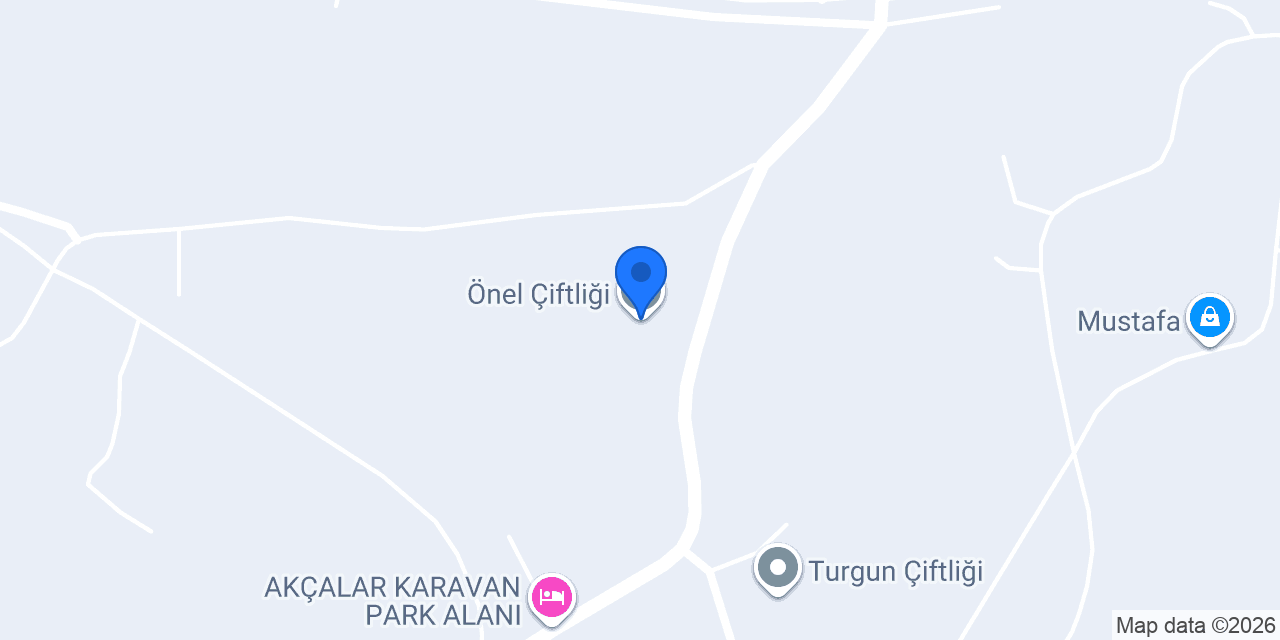 Önel Çiftliği konumu