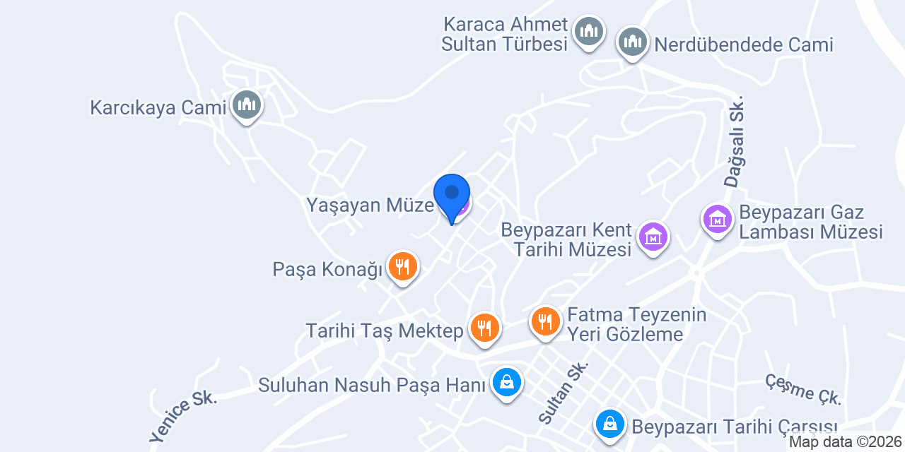 Ankara Üniversitesi Uygulama Oteli konumu