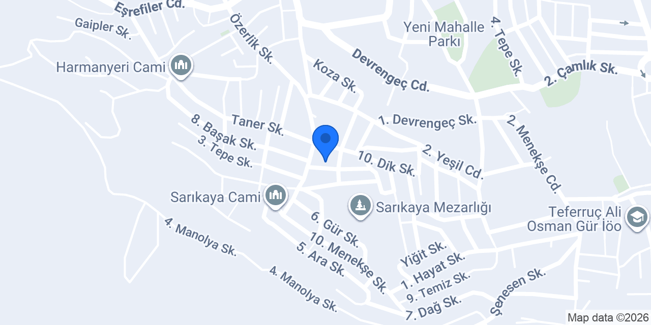 Derya KARADENİZ konumu