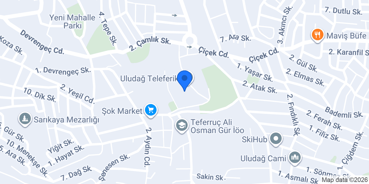 Teferrüç İstasyonu konumu