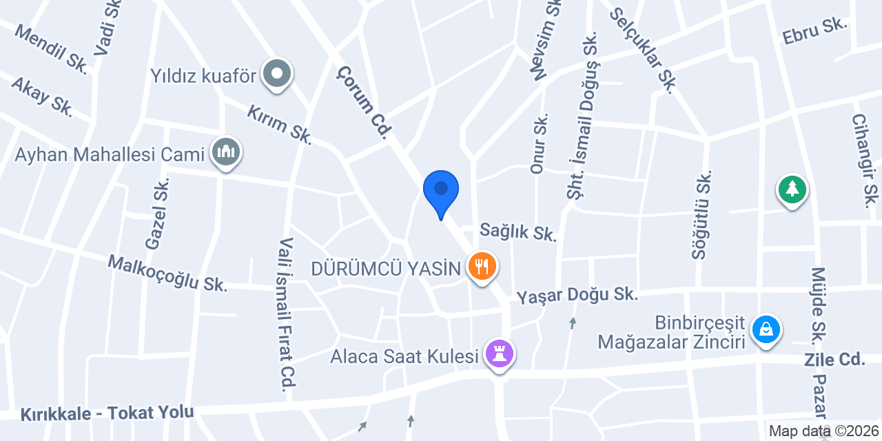 Gençkurt Eczanesi konumu