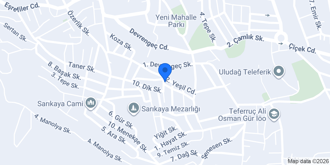 Karagöz Erkek Kuaförü konumu