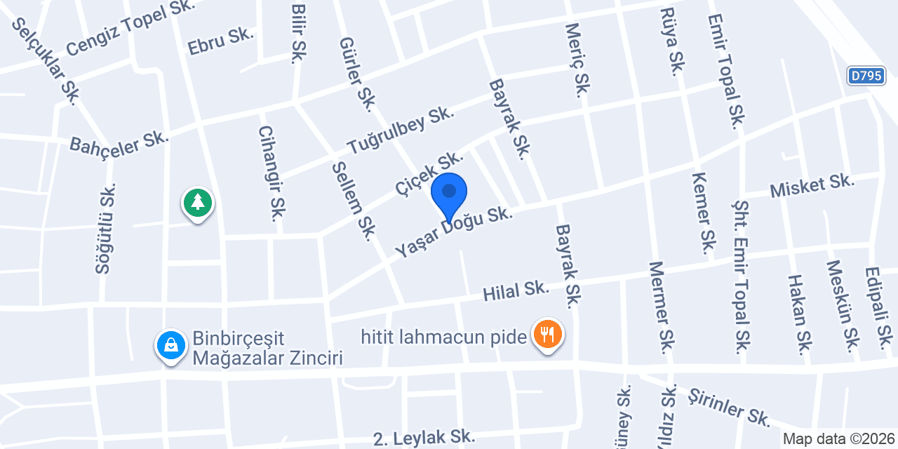 Çiçek Bilgisayar konumu