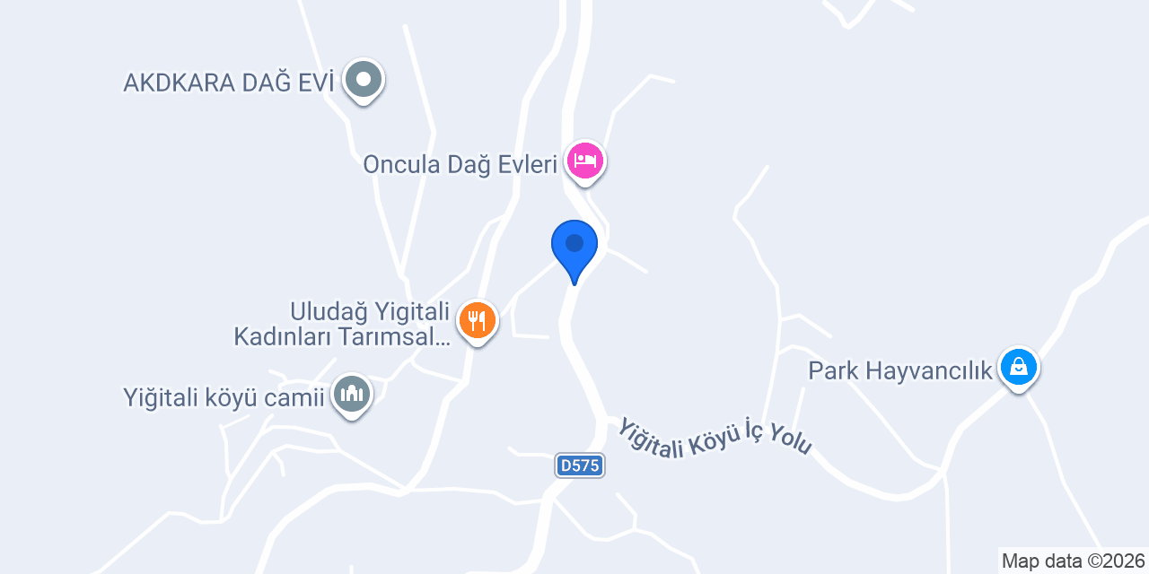 Doğa Bungalov konumu