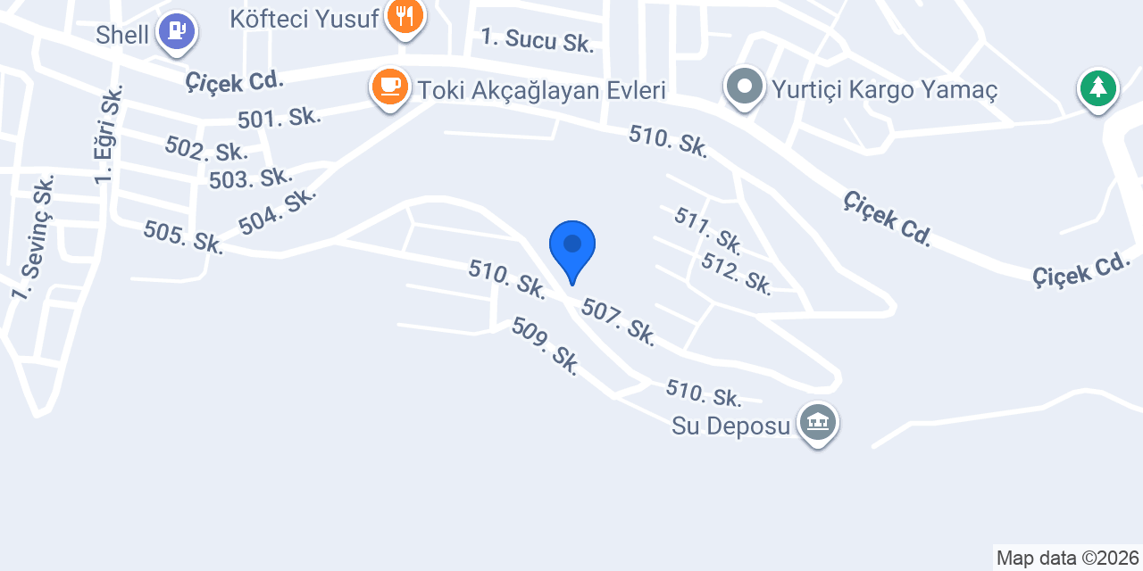 Zeytin Dalı Parkı konumu
