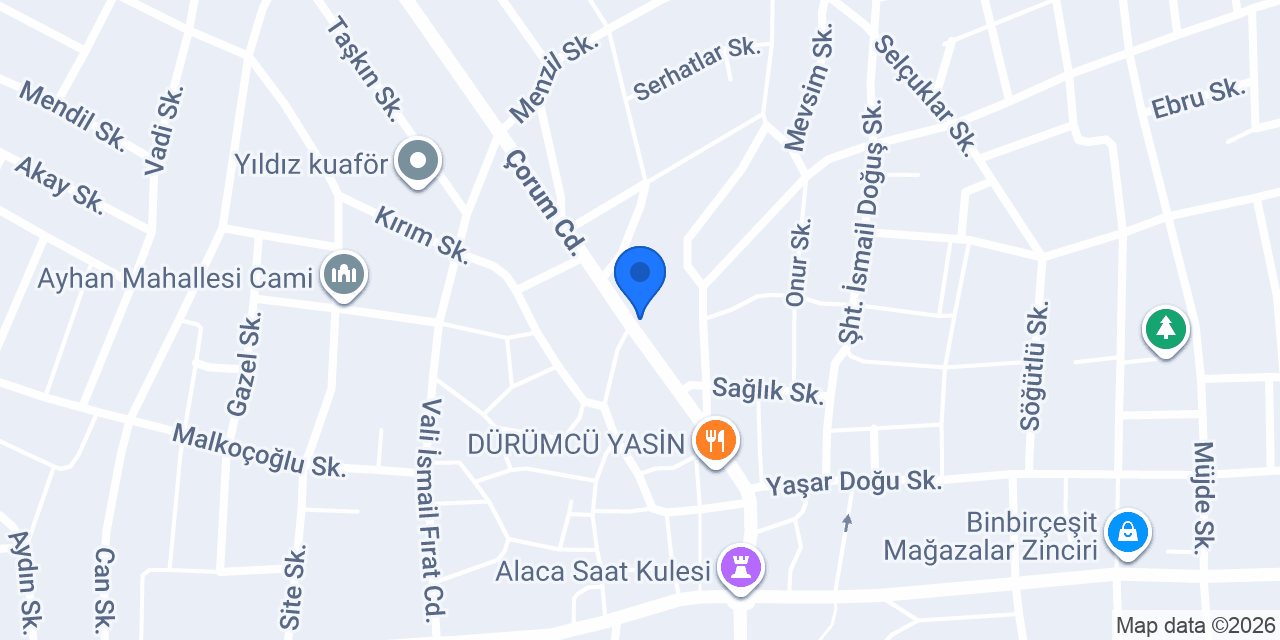 Sakarya İlkokulu konumu