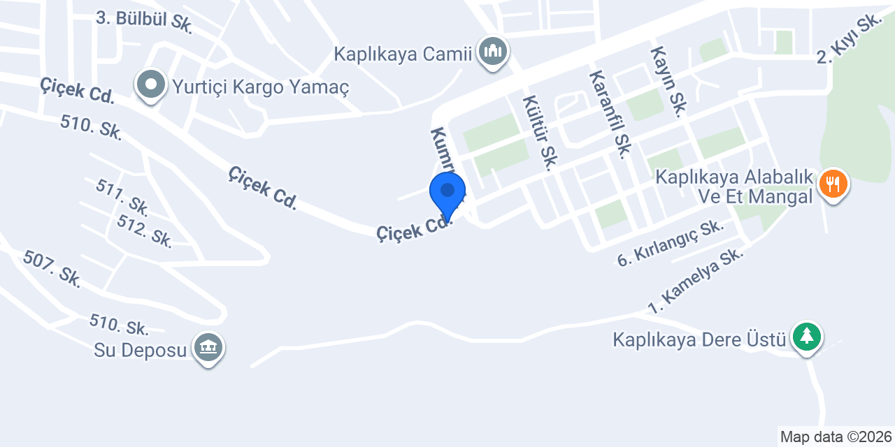 Yumurcak Kreş konumu